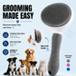 Professional One-Click Pet Hair Removal & Grooming Brush
